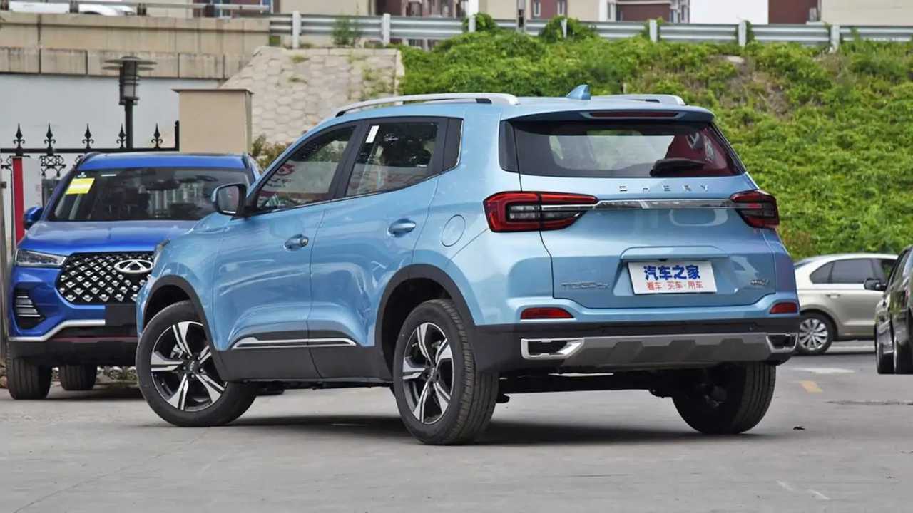 Обновленный Chery Tiggo 5X для Китая