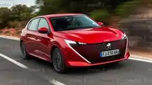Peugeot 308 rendering