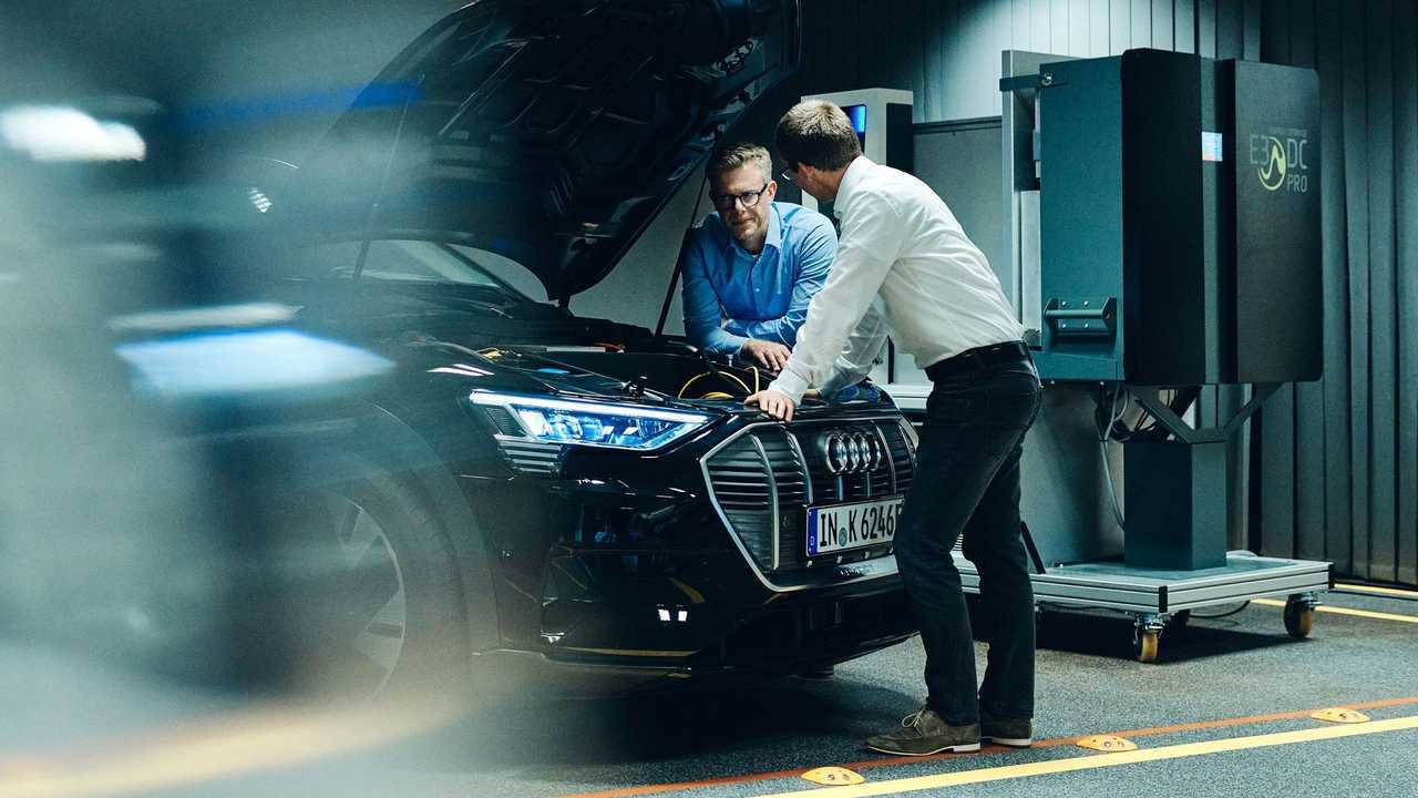 Audi bidirectional charging technology