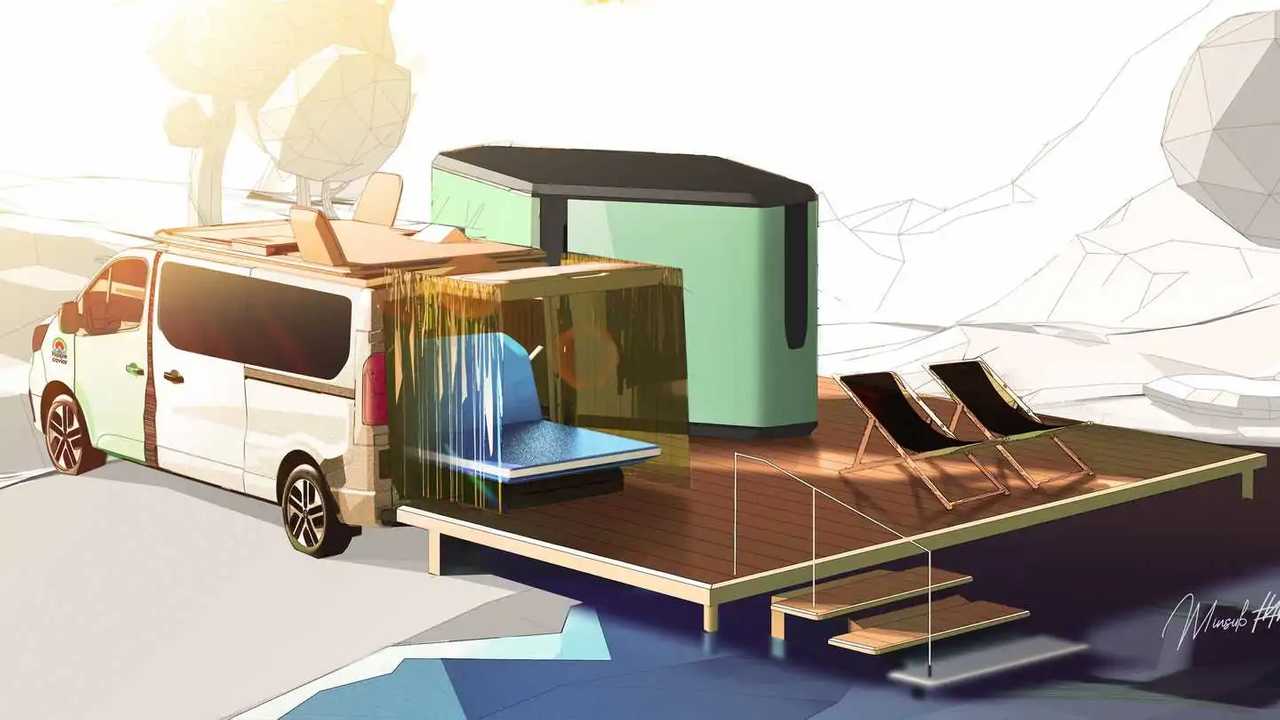 Renault Hippie Caviar Hotel: Luxus-Camper auf Trafic-Basis