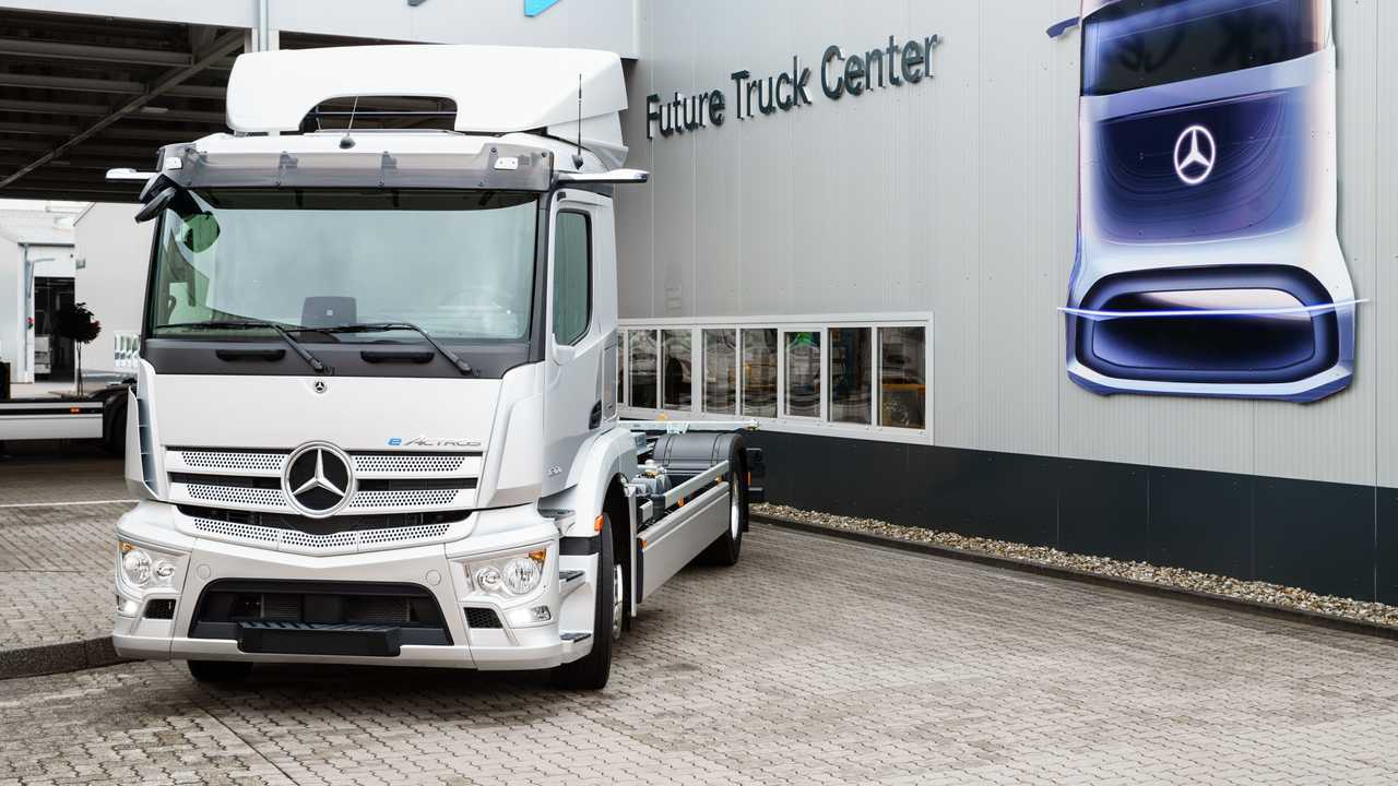 Mercedes-Benz eActros, l'inizio della produzione