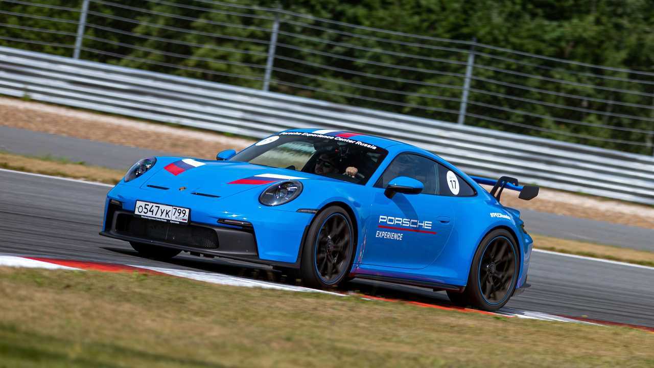 Porsche 911 GT3 в динамике
