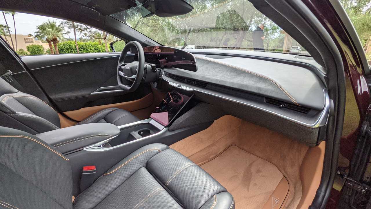 Coin salon avant Lucid Air