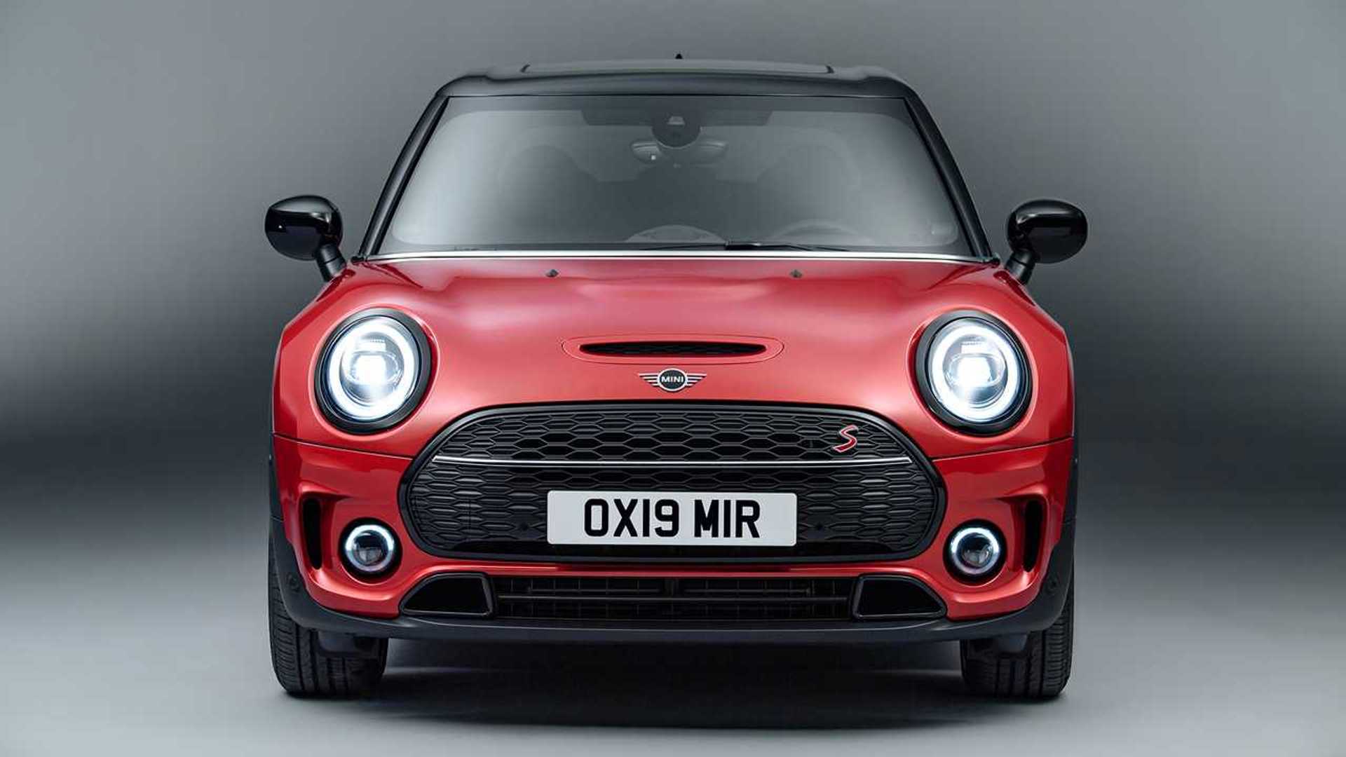 Mini Clubman muda grade e lanternas em reestilização de meia-vida