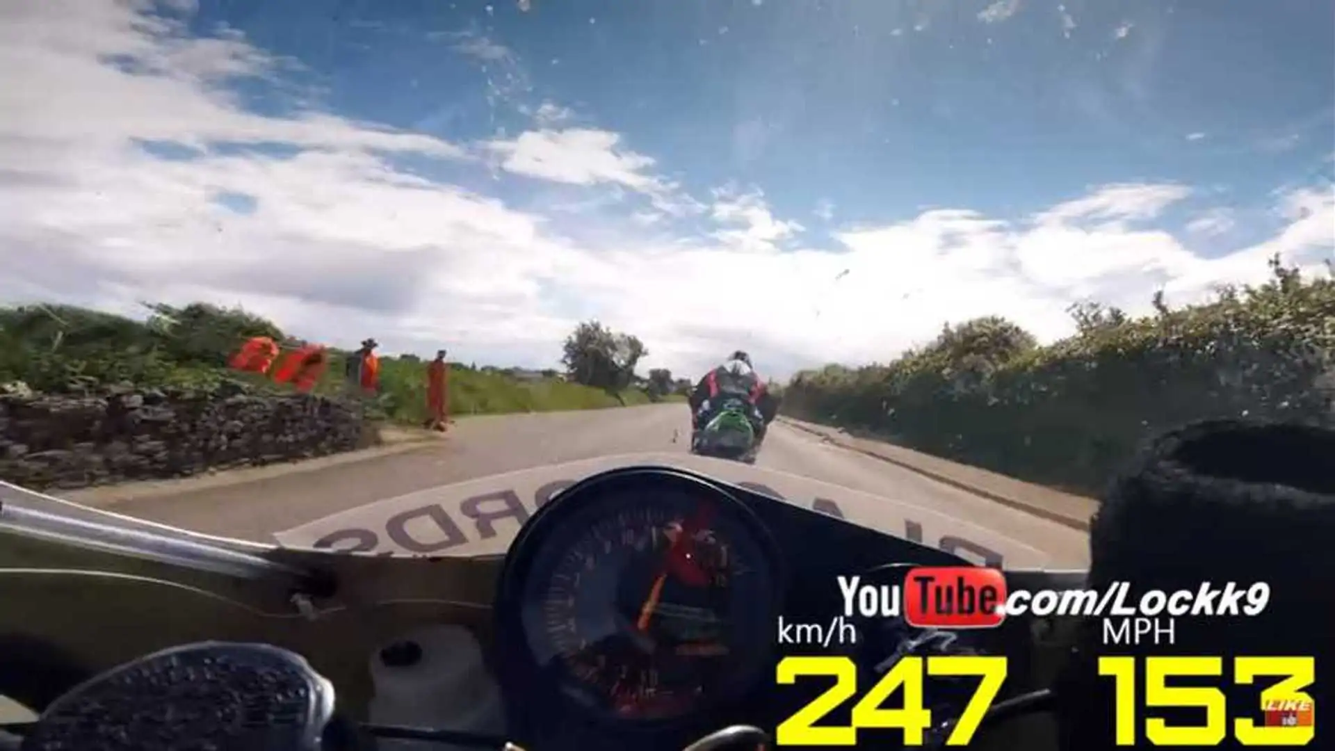 Ride Along With An IOMTT Racer On A Classic Kawasaki ZXR750