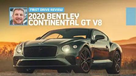 2020 Bentley Continental GT V8 First Drive: A True Bentley 2020 Bentley Continental GT V8 First Drive Feature Image
