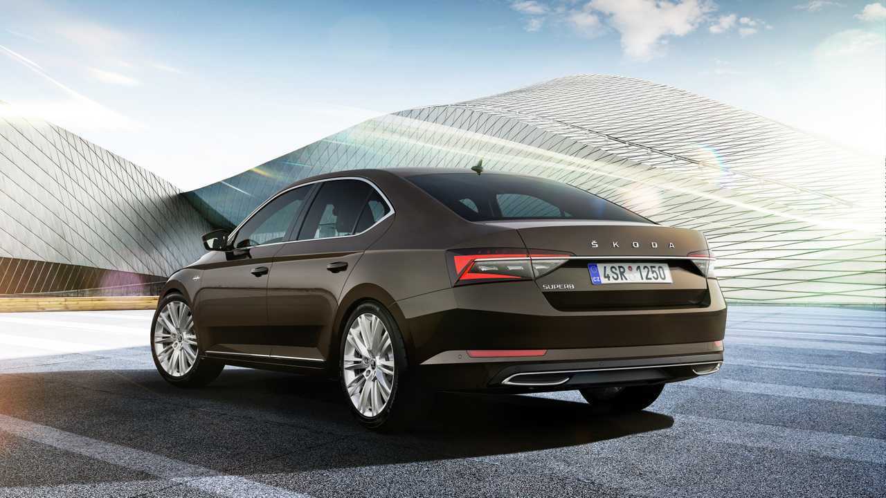 2020 Skoda Superb подтяжка лица