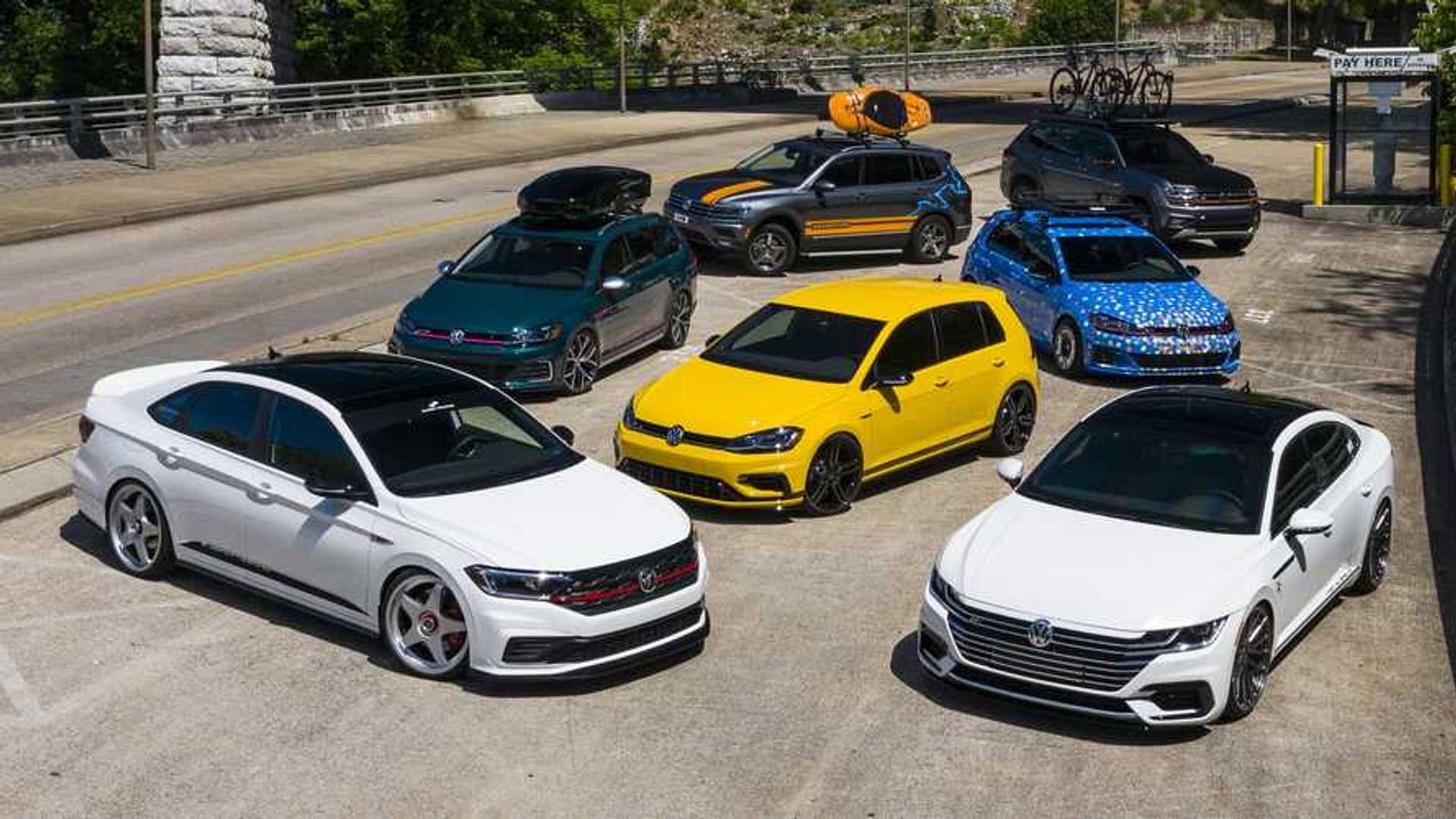 VW Unveils Fleet Of TrickedOut Cars For SoWo 2019