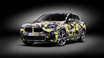 BMW X2 with digital camo