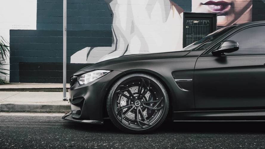 Modlifiyeli BMW M3 şeytani görünüyor