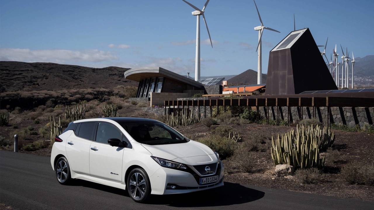 2018 Nissan Leaf driven