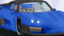 Artist's representation of the Salica GT shows its mean new looks