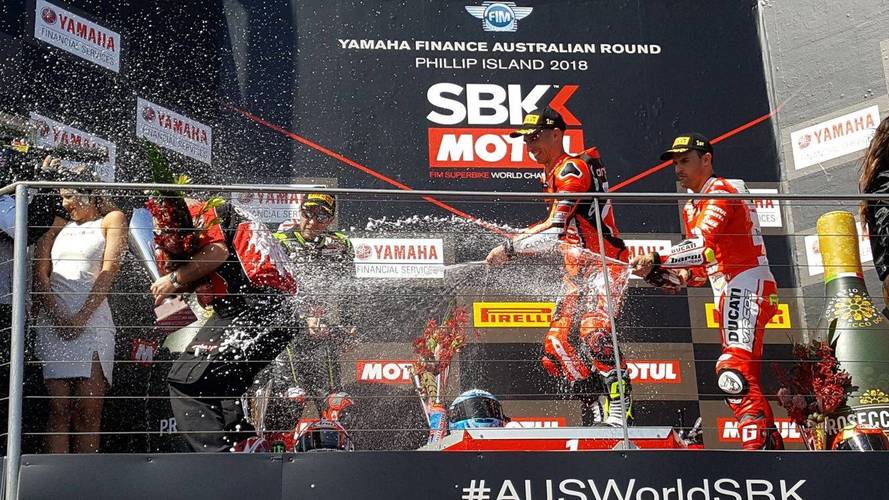 Segunda carrera Australia WorldSBK 2018 Phillip Island