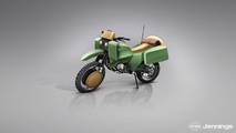 Land Rover Defender Dirt Bike