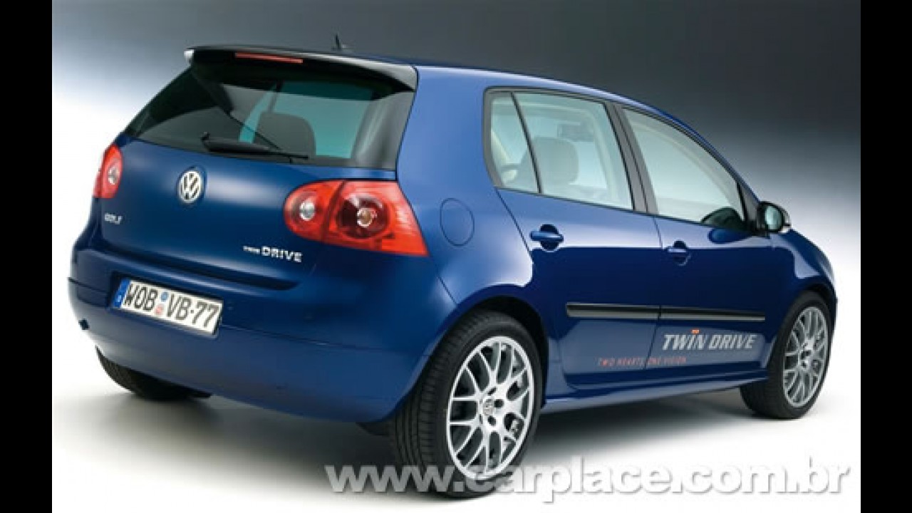 Volkswagen mostra o Golf Twin Drive - Híbrido tem motor elétrico e à diesel