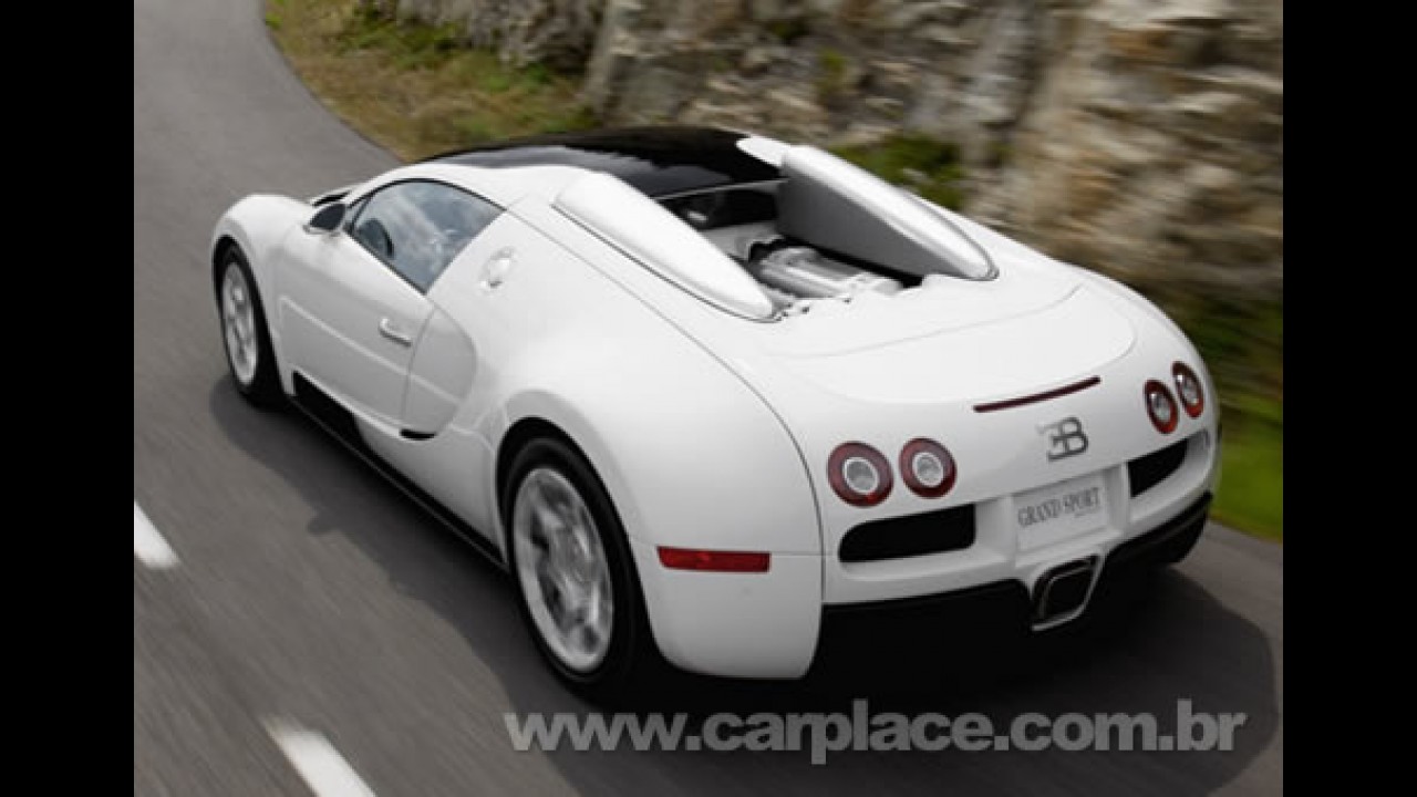 Bugatti divulga novas imagens do Veyron Grand Sport 2009 com teto removível