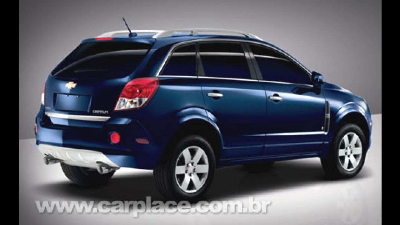 Chevrolet confirma para agosto o lançamento do utilitário Captiva Sport