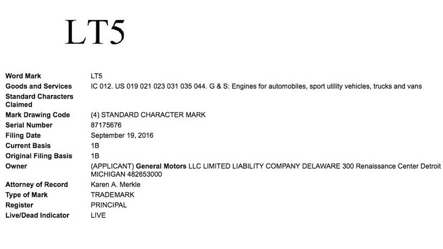 General Motors files for