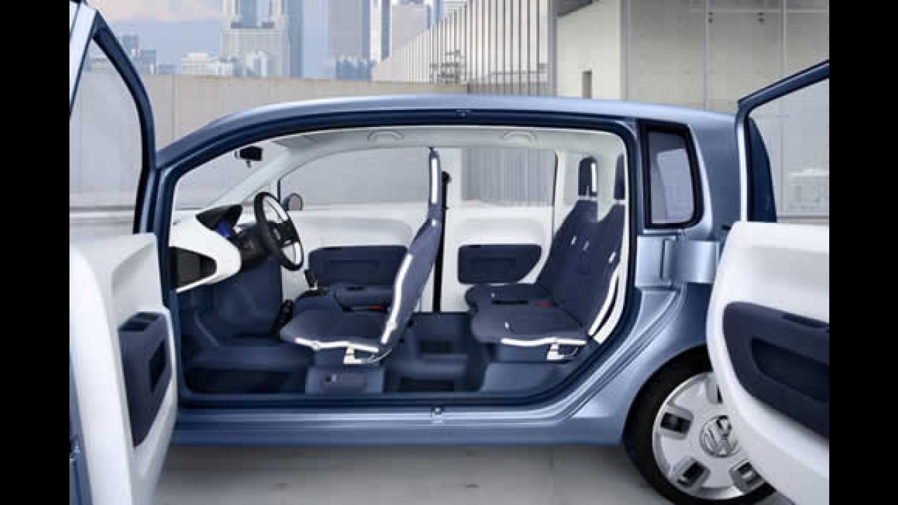 Salão de Tóquio 2007 - Volkswagen Space Up! A versão minivan do conceito Up!