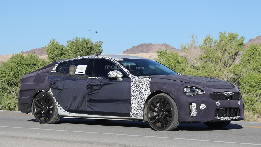 2018 Kia GT spy photo
