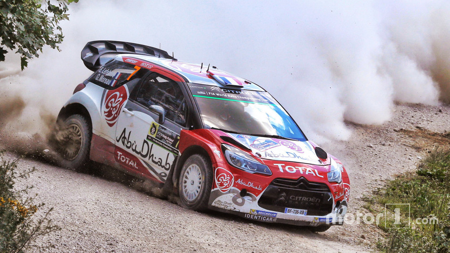 Stéphane Lefebvre, Gabin Moreau, Citroën DS3 WRC, Abu Dhabi Total World Rally Team