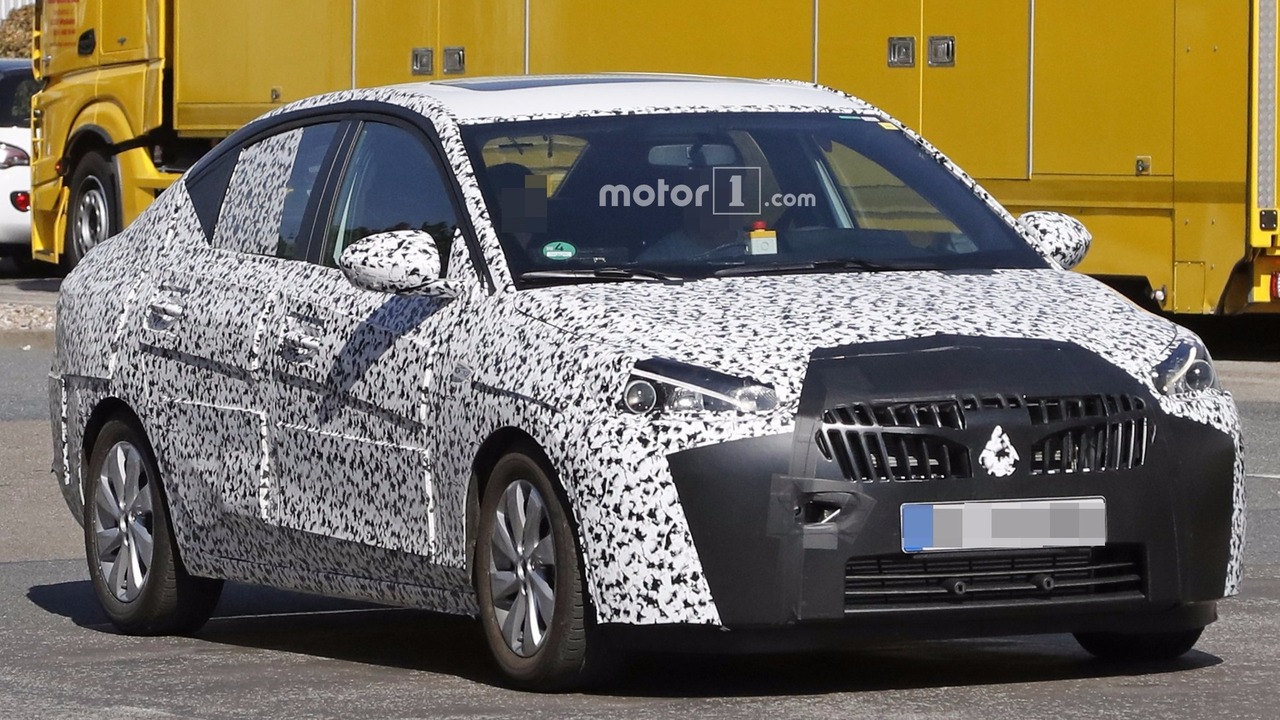 2018 Opel Corsa Sedan spy photo