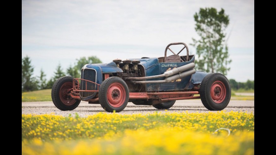 original ford dirt track racer heading to auction auction track
