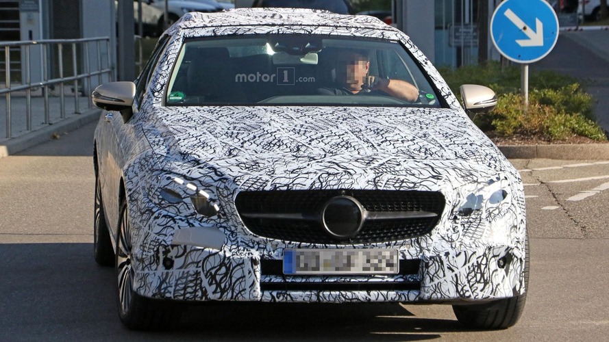2018 Mercedes E-Class Convertible spy photo