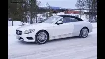 Frankfurt Lansmanı Öncesi Mercedes S-Class Cabrio'dan İlk Görüntüler