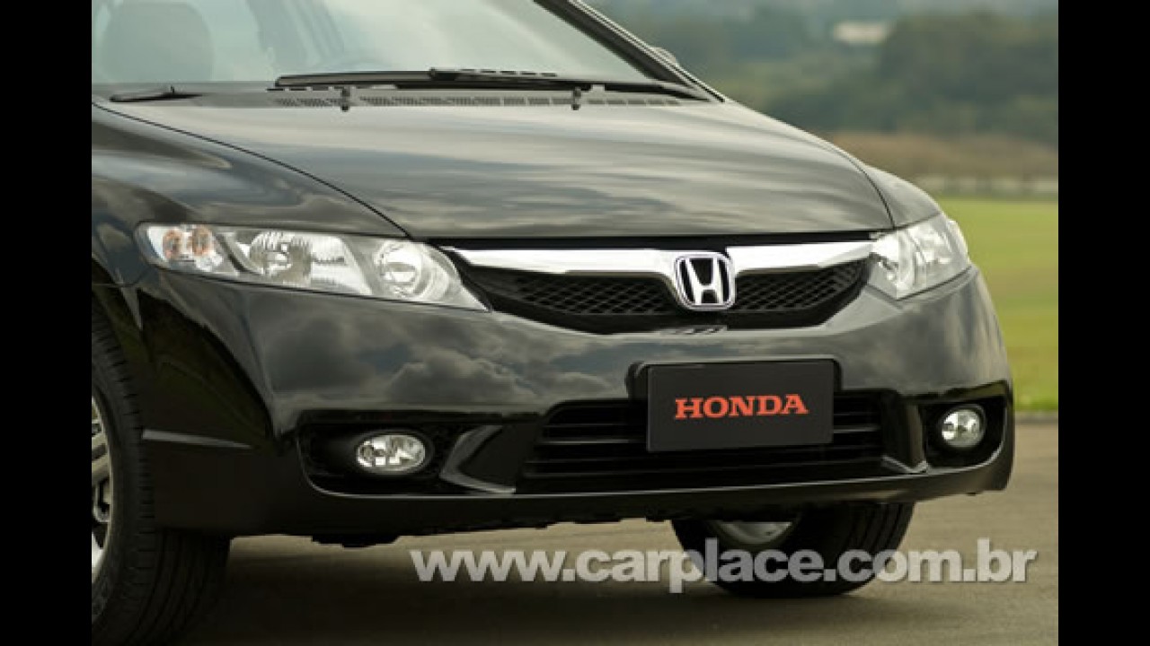 Honda lança oficialmente o New Civic 2009 - Preço inicial sobe para R$ 64.365