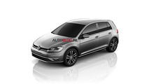 Makyajlı VW Golf 7 sızdırılmış fotoğraflar
