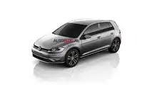 VW Golf 7 facelift leaked photos