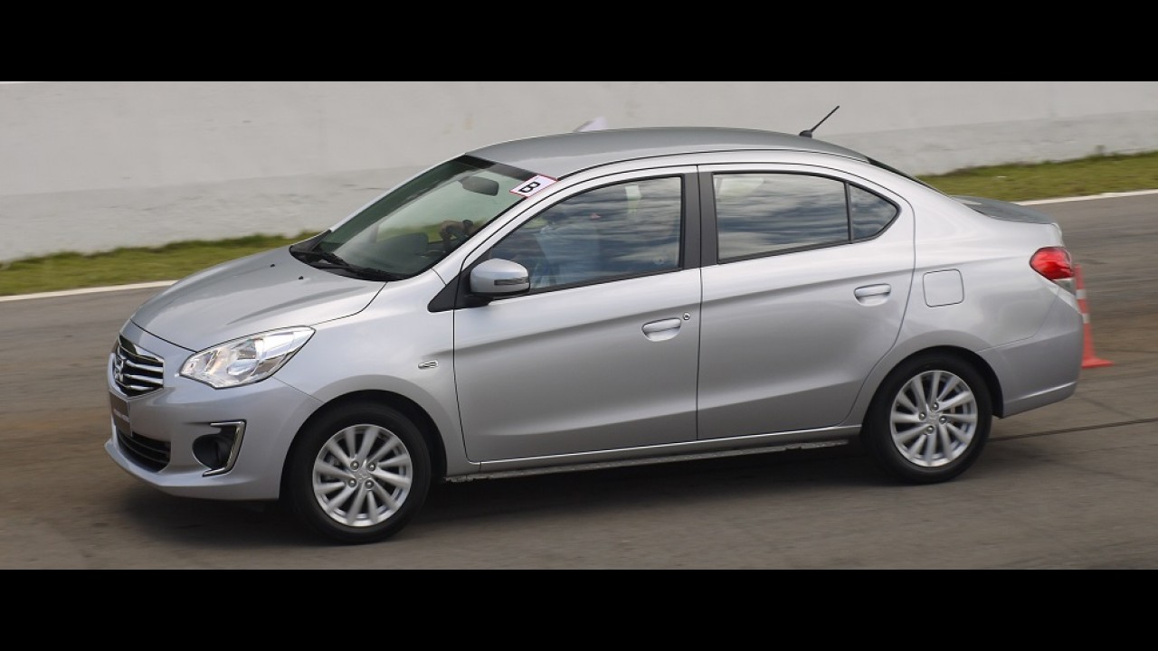 Mitsubishi Attrage será vendido na Ásia sob a bandeira da Fiat-Chrysler