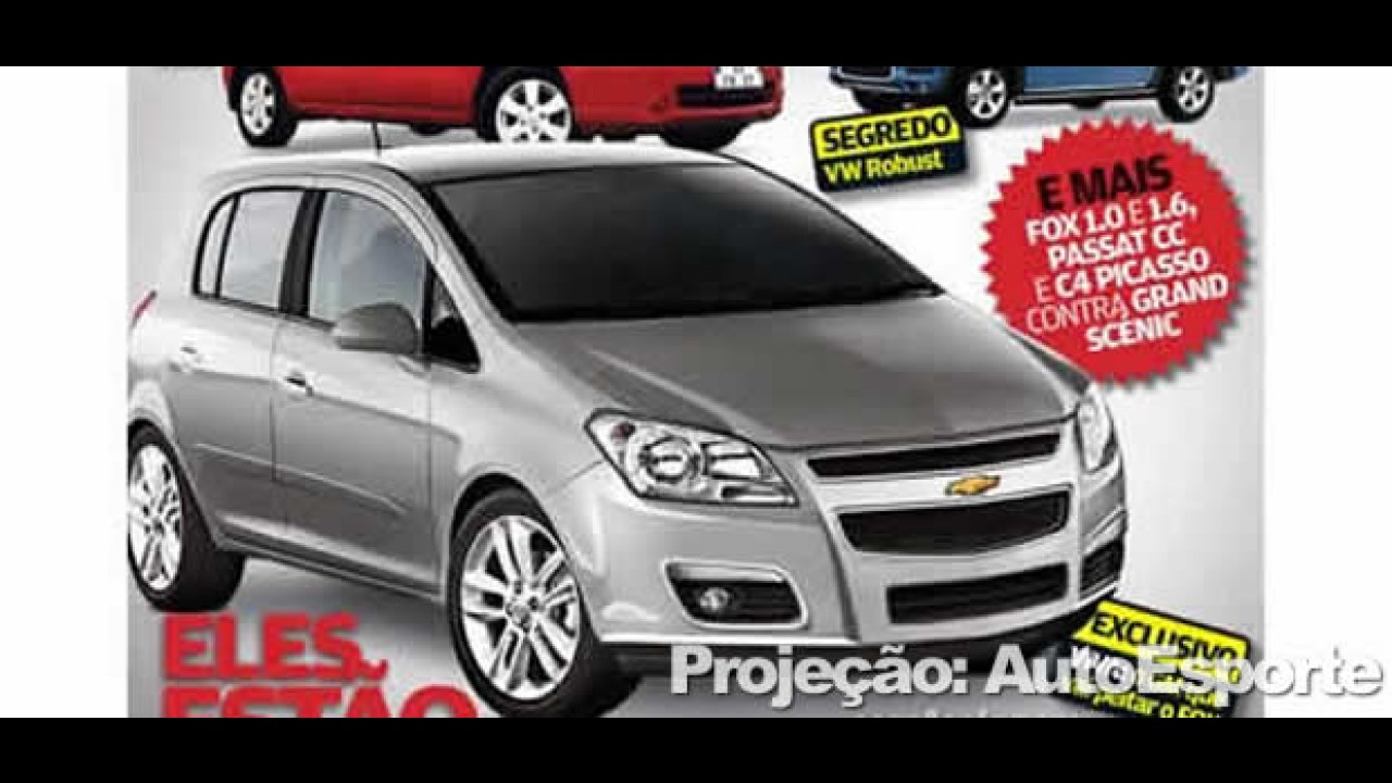 Novo Chevrolet Viva 2010 - Surge nova projeção baseada no hatch Aveo