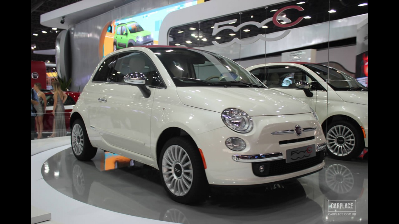 Salão do Automóvel: Fiat 500 Cabrio - Versão conversível é lançada oficialmente