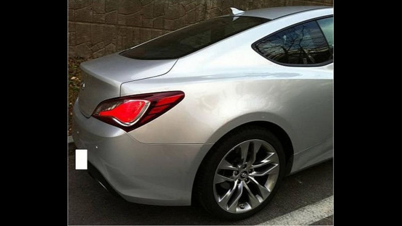 Novo Hyundai Genesis Coupé: Flagra revela todos os detalhes!