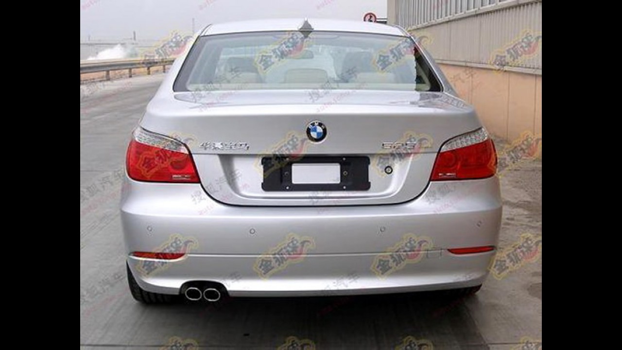 BMW Série 5 antigo receberá facelift na China