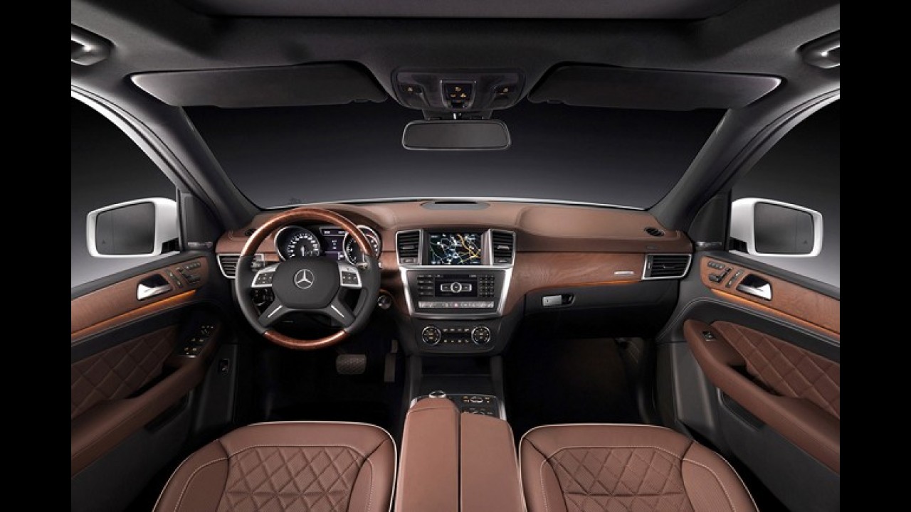 Novo Mercedes-Benz Classe M 2012 - Terceira geração é revelada oficialmente