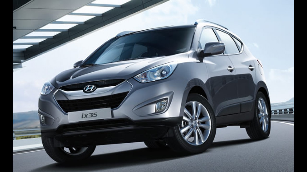 CAOA - Hyundai inicia produção do ix35 flex no Brasil
