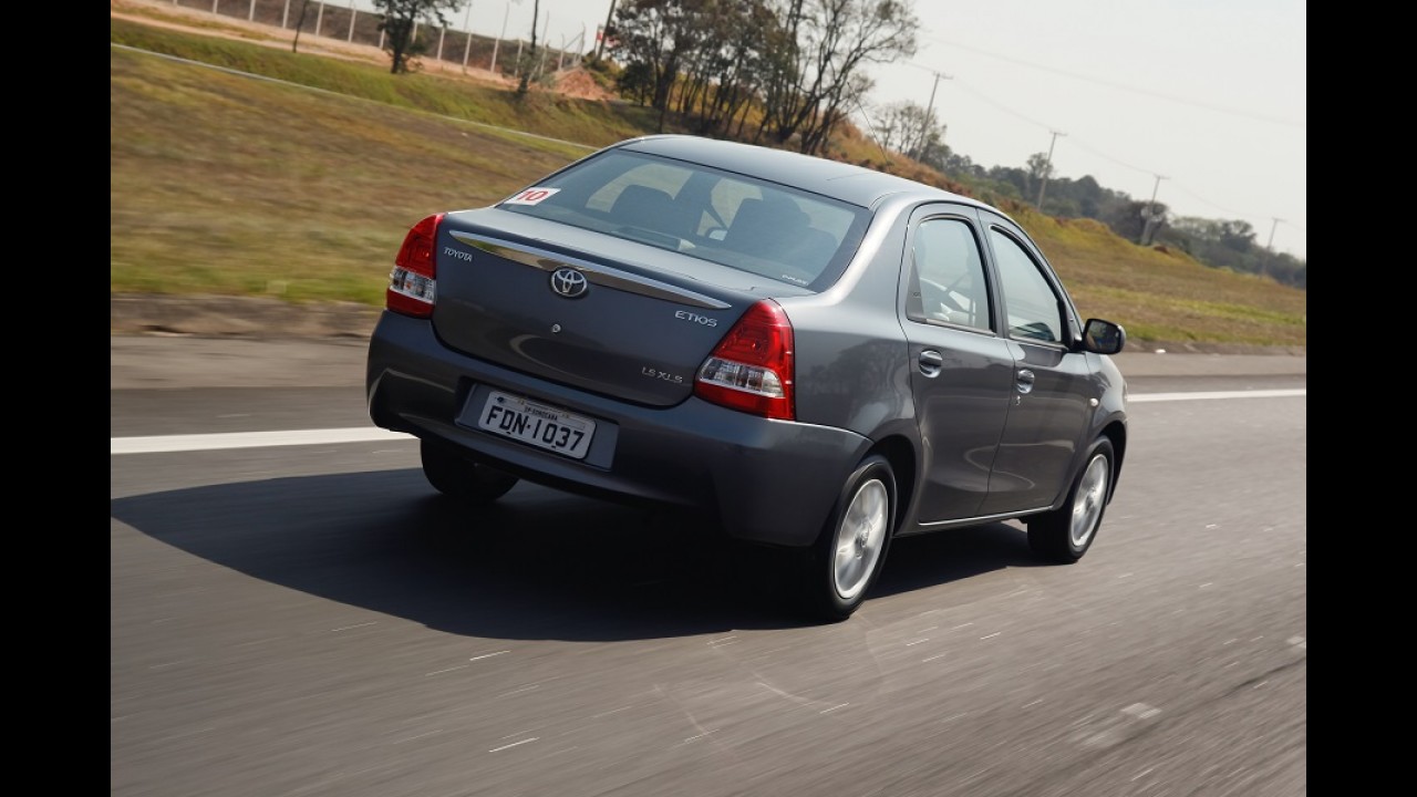 Toyota Etios Sedan tem o menor custo de reparação do mercado