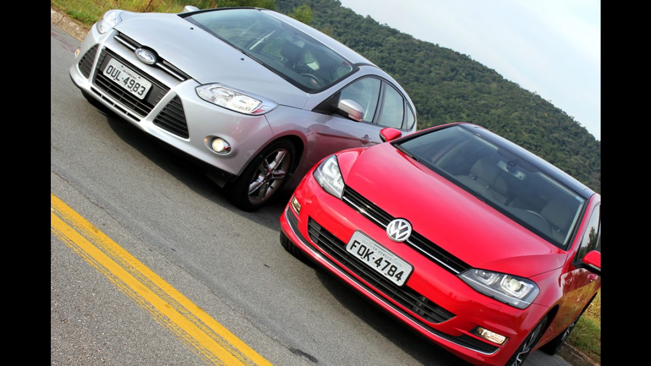 Hatches médios: Focus supera Cruze e Golf tem maior crescimento em 2014