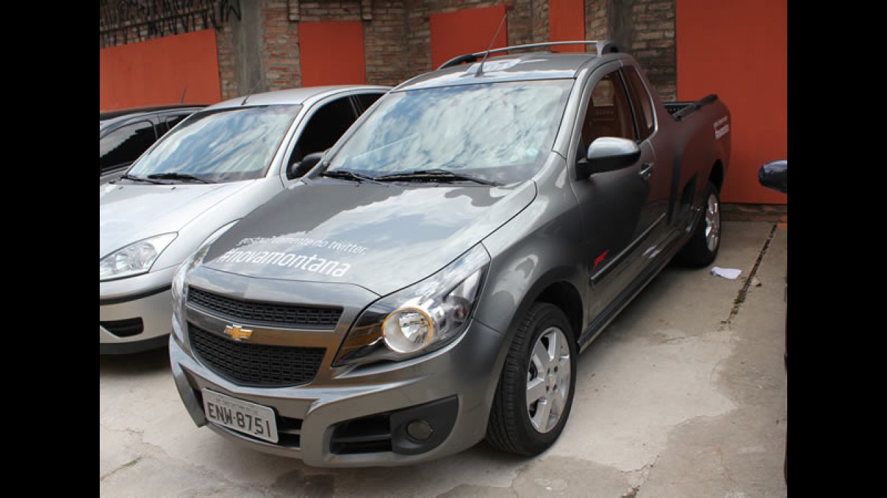 Garagem CARPLACE: Nova Montana, a picape pequena "altinha"