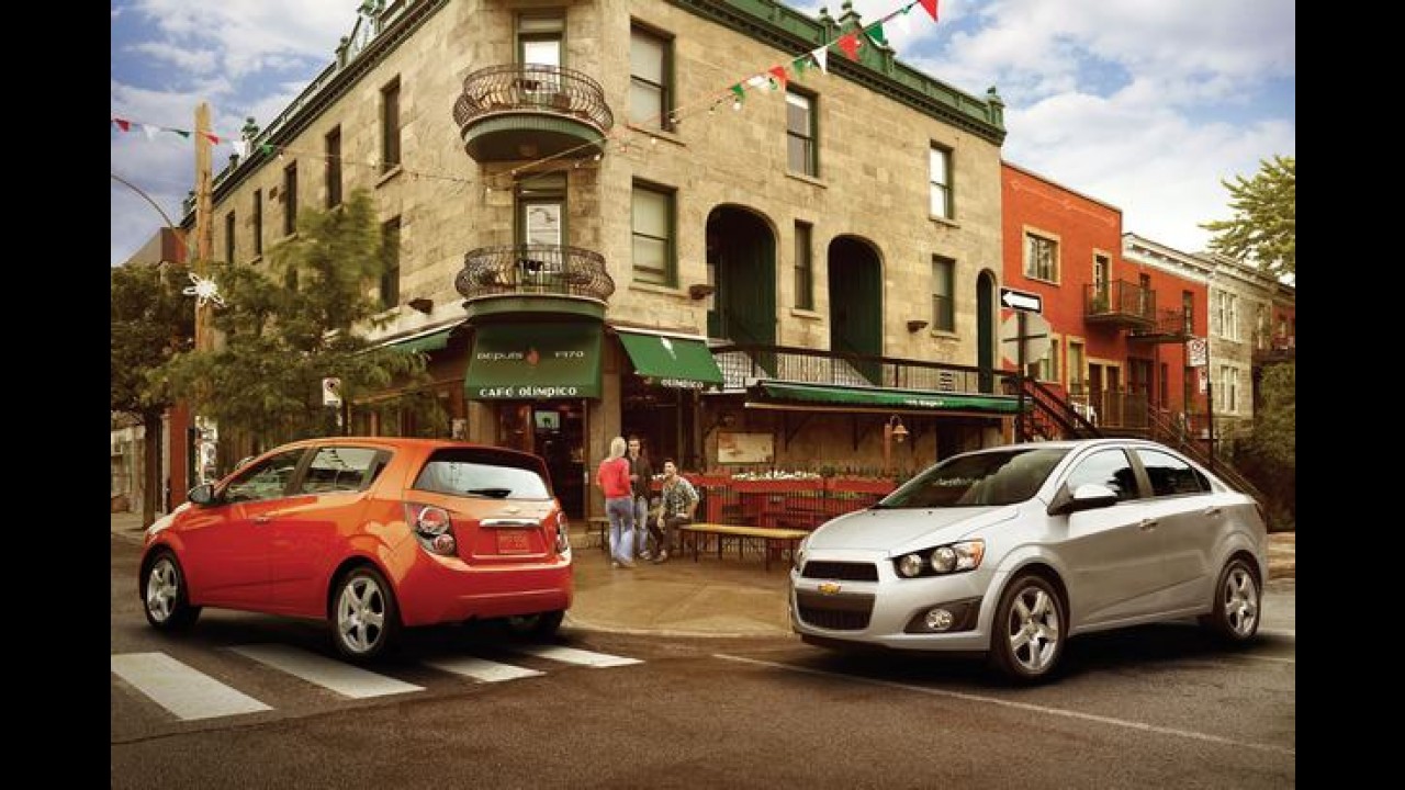 Chevrolet Sonic 2014 ganha novidades e tem preço equivalente a R$ 34,7 mil nos EUA