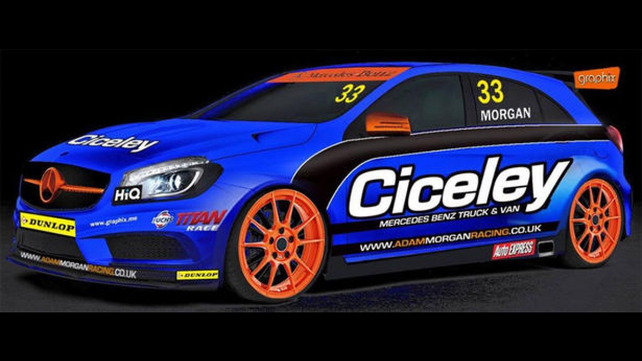 Mercedes Classe A participará do Campeonato Britânico em 2014