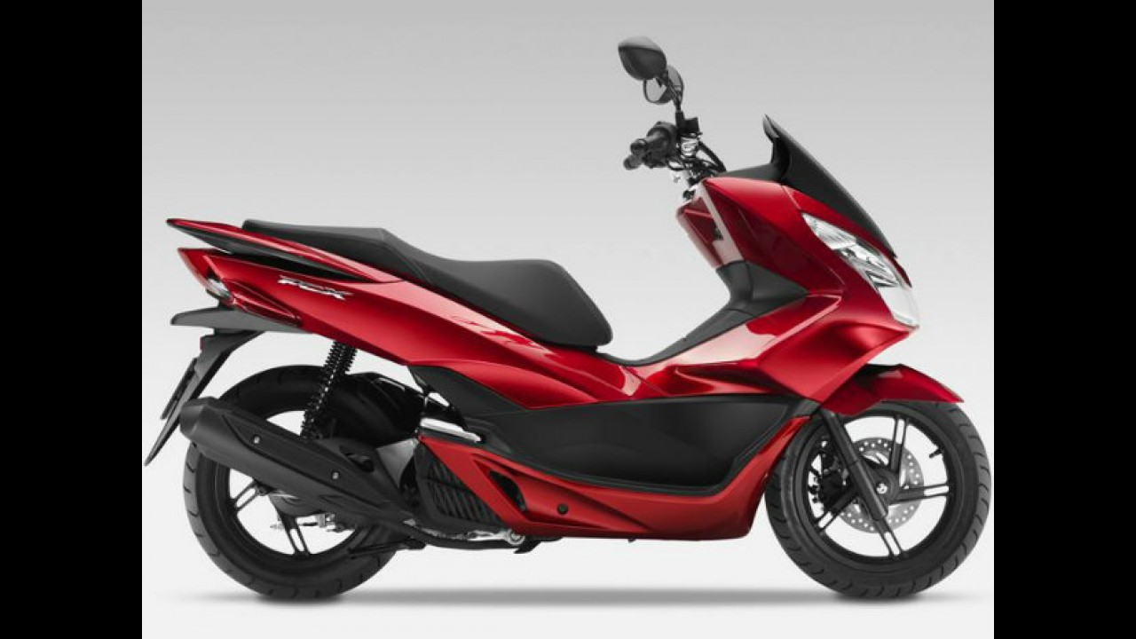 Recém-lançado no Brasil, scooter Honda PCX já aparece reestilizado na Europa
