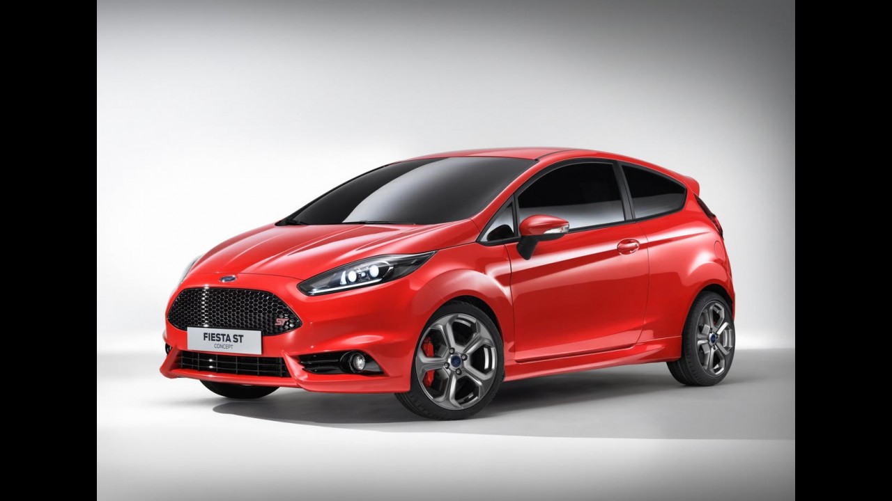 Salão de Frankfurt: Ford Fiesta ST Concept 2011 tem motor 1.6 Turbo de 180 cv