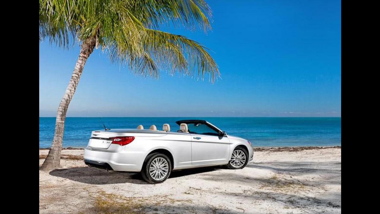 Fotos oficiais do Novo Chrysler 200 Conversível vazam na internet