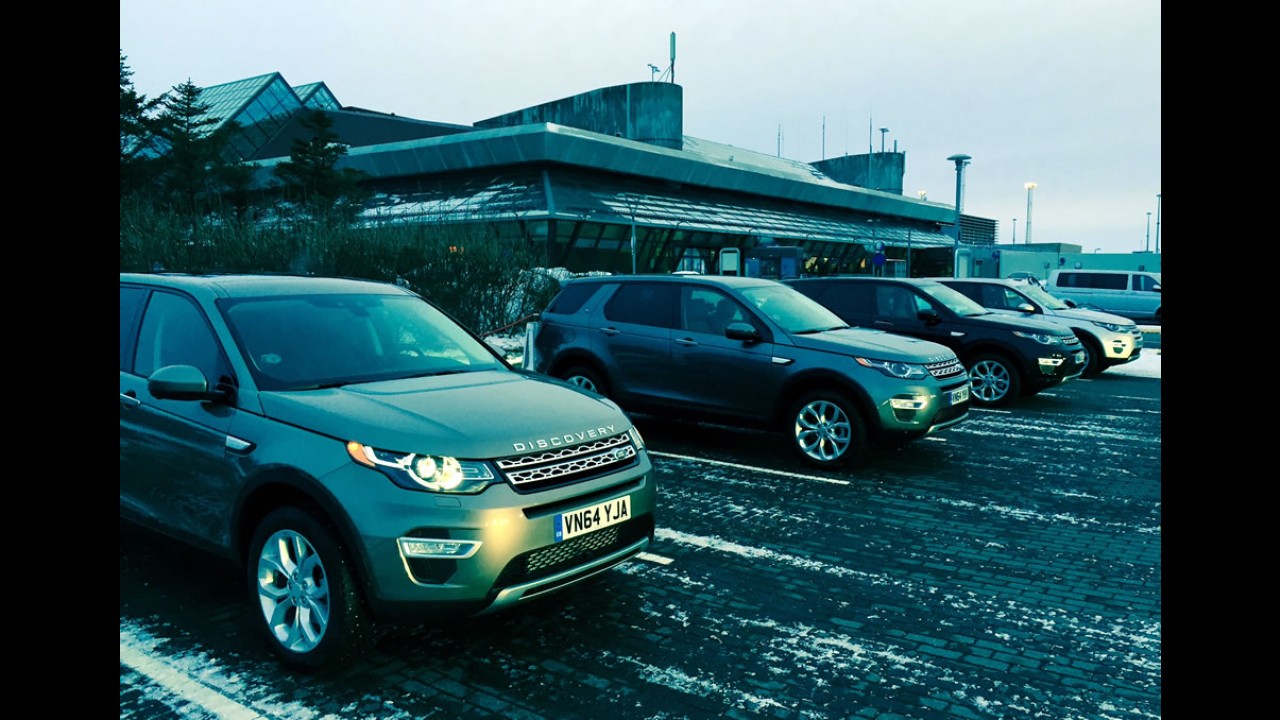 Aventura: novo Discovery Sport na Islândia - parte 1