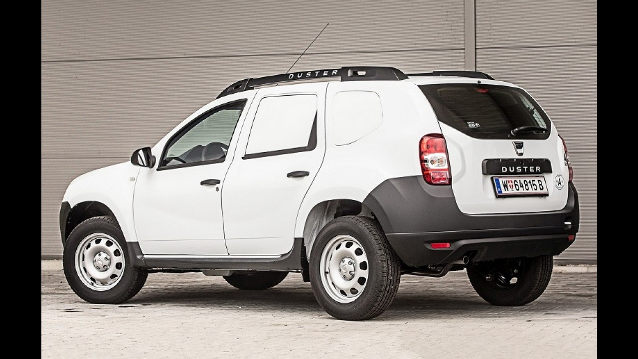 Dacia retoca visual da versão comercial do Duster na Europa