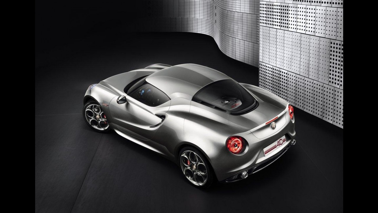Alfa Romeo 4C será lançado ainda neste ano nos Estados Unidos, promete Marchionne